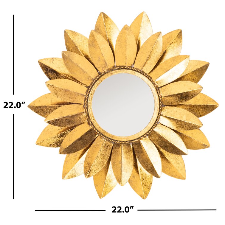 Rosdorf Park Zeppelin Sunburst Metal Wall Mirror & Reviews | Wayfair